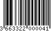 EAN: 3663322000041