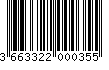 EAN: 3663322000355