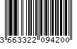 EAN: 3663322094200