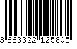 EAN: 3663322125805