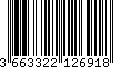 EAN: 3663322126918
