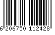 EAN: 6206750112428
