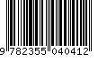 EAN: 9782355040412